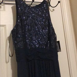 Navy Blue Maxi Dress